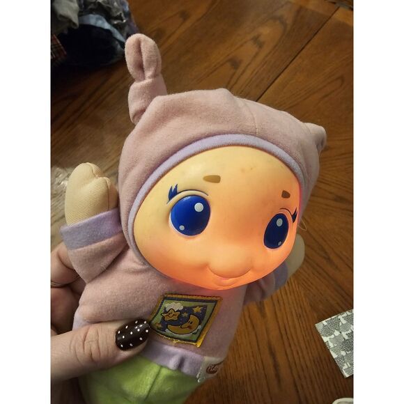 GLOW WORM GLOWORM Lullaby 2008 Toy Light Up Musical Working Hasbro Playskool - Picture 3 of 5